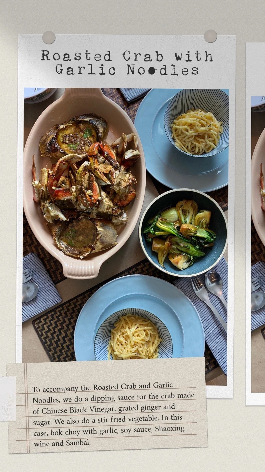 Garlic sales roasted crab